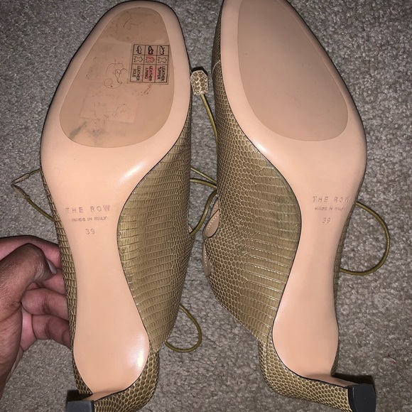SOLD The Row Lizard skin mules sz 9 - Picture 4 of 5